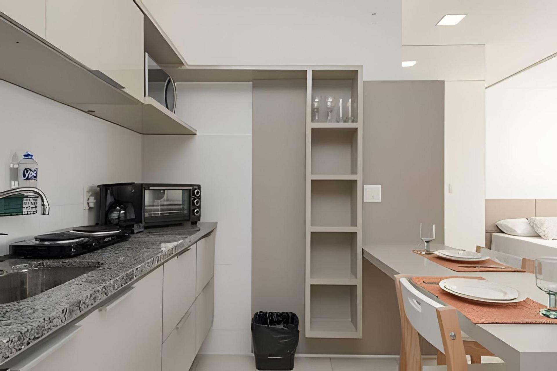 Apartamento 2201 Decorado No Centro